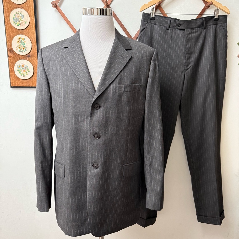 Paul Smith Wool Pinstripe 2 Piece Suit
